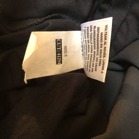 Bar iii Black Layered tank top with V-neck - Picture 5 of 5